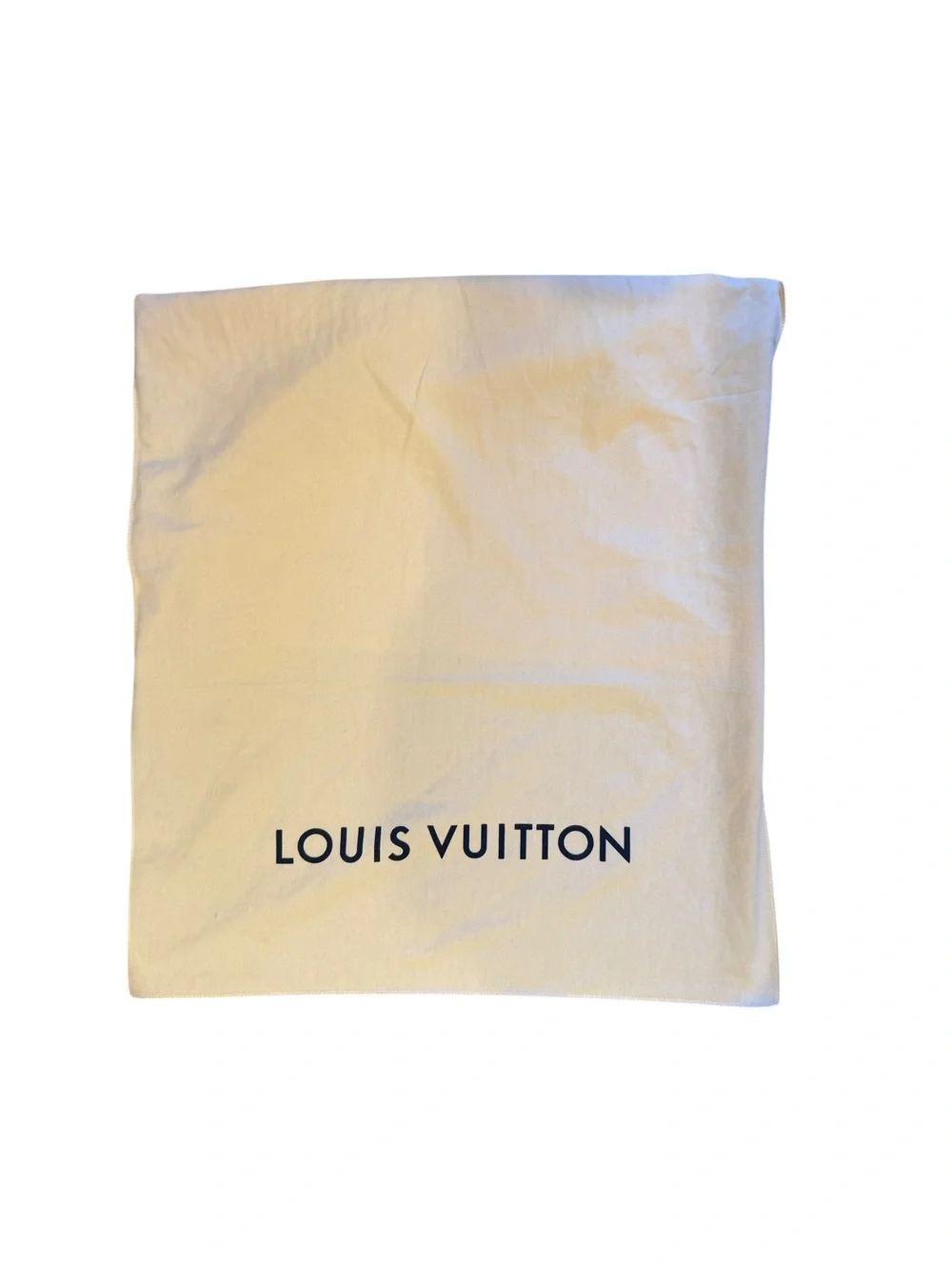 Authentic Louis Vuitton Neverfull MM Fold-Over Dust Bag / Storage Bag